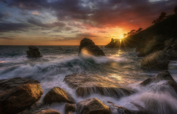 Картинка природа восходы закаты рассвет