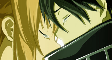 Картинка аниме sword+art+online фон взгляд парень