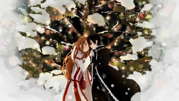 Картинка аниме sword+art+online асуна кирито