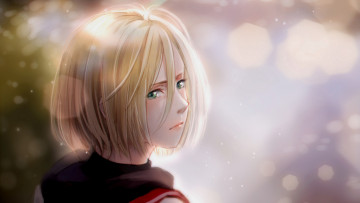 Картинка аниме yuri+on+ice юрий плиседский