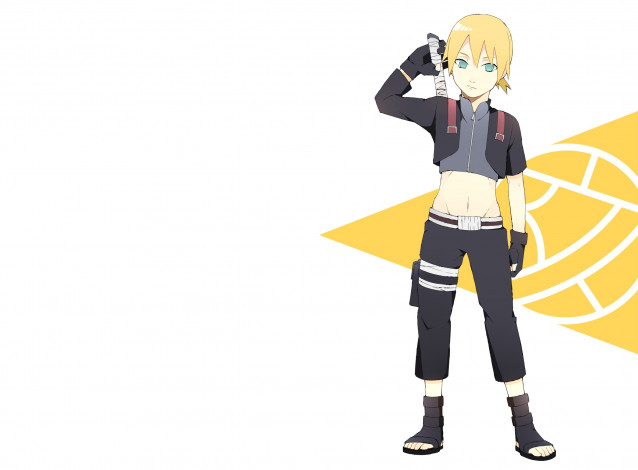 Обои картинки фото аниме, naruto, yamanaka, inojin