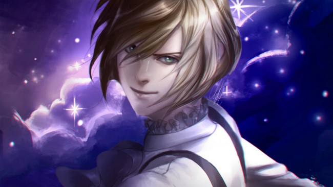 Обои картинки фото аниме, yuri on ice, юрий, плиседский