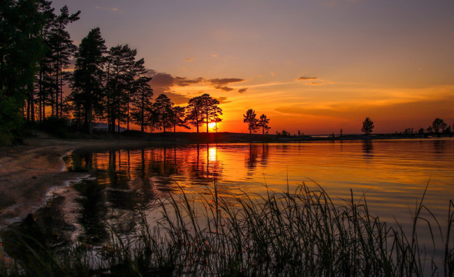 Обои картинки фото природа, восходы, закаты, рассвет