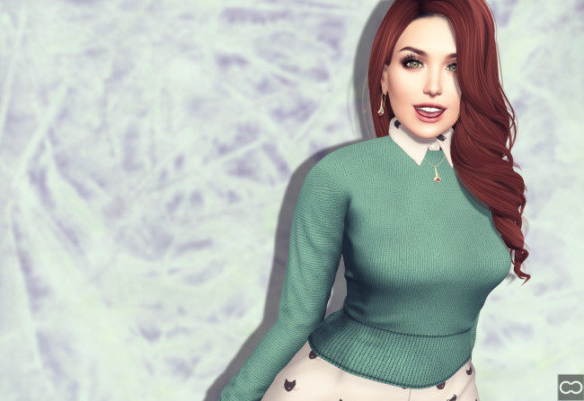 Обои картинки фото 3д графика, люди , people, девушка, взгляд, фон