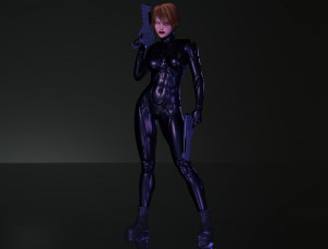 Картинка 3д+графика люди+ people фон взгляд девушка