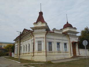 Картинка города -+здания +дома здание город особняк+купца+солдаткина россия саратовская+область хвалынск