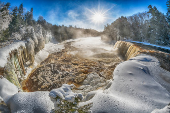 Картинка природа зима простор