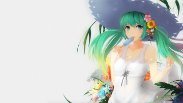 Картинка аниме vassalord взгляд девушка фон