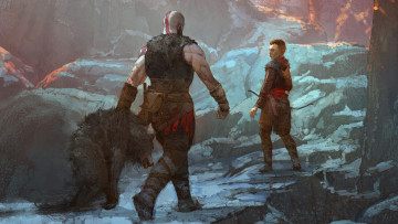 Картинка видео+игры god+of+war+ 2018 god of war action ролевая