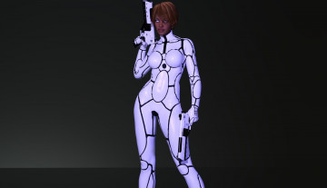 Картинка 3д+графика фантазия+ fantasy взгляд девушка фон