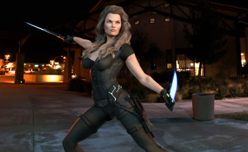 Картинка 3д+графика люди+ people взгляд девушка фон