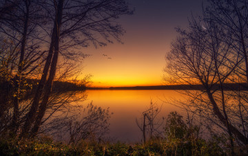 Картинка природа восходы закаты простор