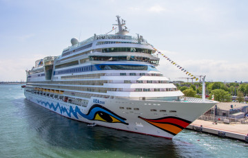 Картинка aidamar корабли лайнеры круиз лайнер