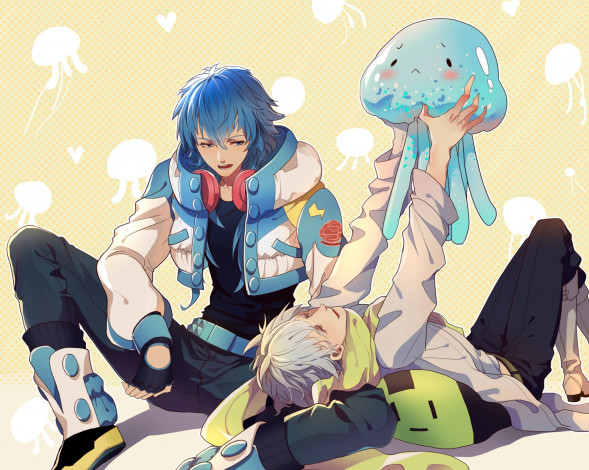 Обои картинки фото аниме, dramatical murder, драматическое, убийство