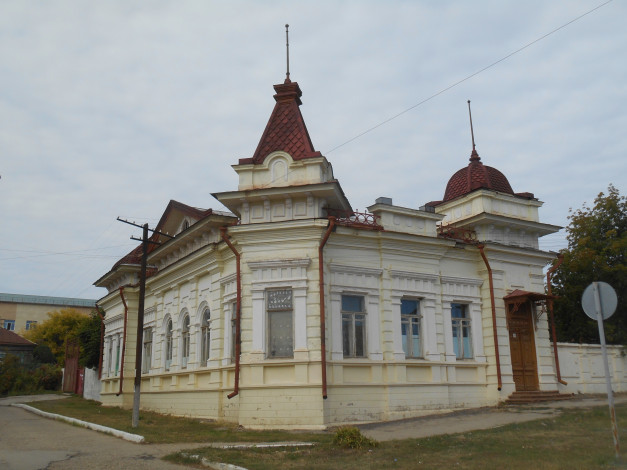 Обои картинки фото города, - здания,  дома, здание, город, особняк купца солдаткина, россия, саратовская область, хвалынск