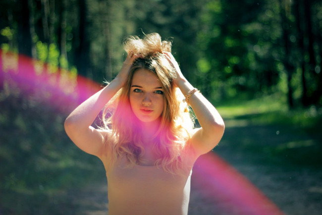 Обои картинки фото девушка, девушки, -unsort , блондинки,  светловолосые, модель