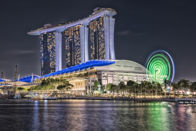 Обои картинки фото singapore, города, сингапур , сингапур, панорама, небоскребы