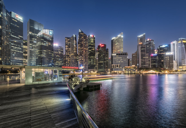 Обои картинки фото singapore, города, сингапур , сингапур, панорама, небоскребы