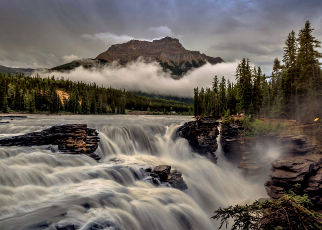 Обои картинки фото природа, водопады, простор