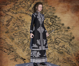 Картинка 3д+графика люди+ people фон взгляд девушка