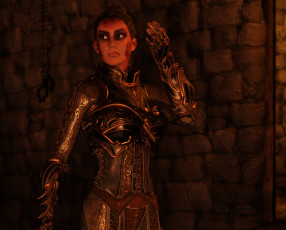 Картинка 3д+графика фантазия+ fantasy фон взгляд девушка