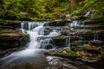 Картинка природа водопады водопад река камни