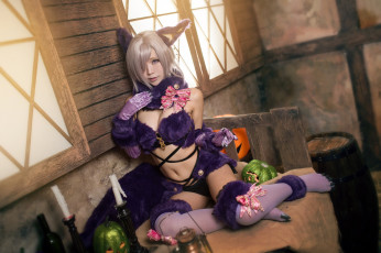 Картинка разное cosplay+ косплей девушка