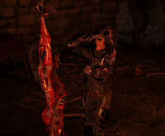 Обои картинки фото 3д графика, фантазия , fantasy, фон, взгляд, девушка