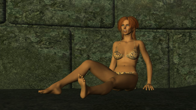 Обои картинки фото 3д графика, фантазия , fantasy, фон, взгляд, девушка