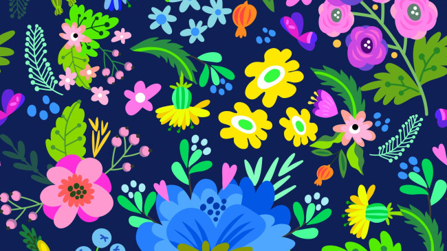 Обои картинки фото векторная графика, цветы , flowers, фон, цветы