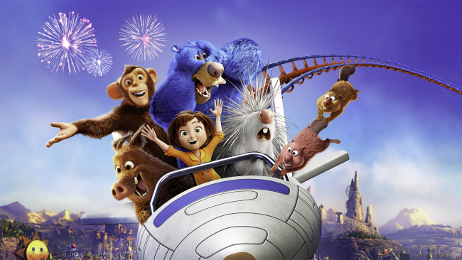 Обои картинки фото wonder park , 2019, мультфильмы, wonder park, wonder, park, испания, волшебный, парк, джун, animation, сша