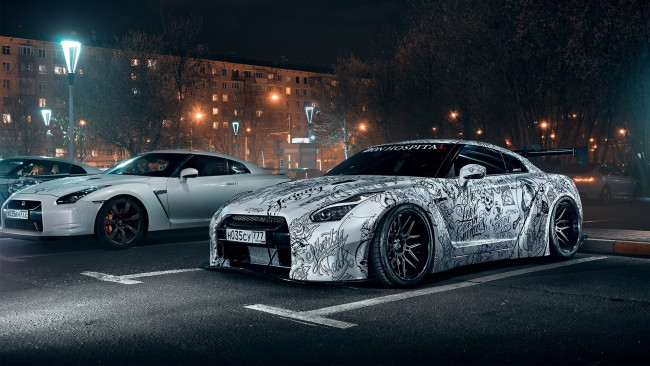 Обои картинки фото автомобили, nissan, datsun, gt-r