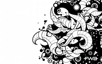 Картинка векторная+графика -графика+ graphics щупальца