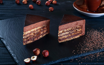 Картинка еда пирожные +кексы +печенье орехи шоколадные