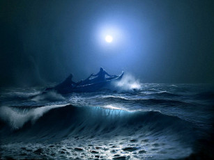 Картинка рисованные природа