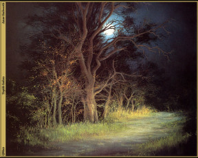 Картинка рисованные природа