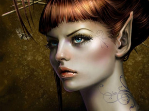 Картинка фэнтези эльфы