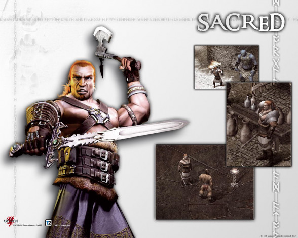 Обои картинки фото видео, игры, sacred