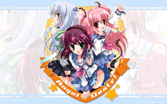 Обои картинки фото аниме, angel, beats