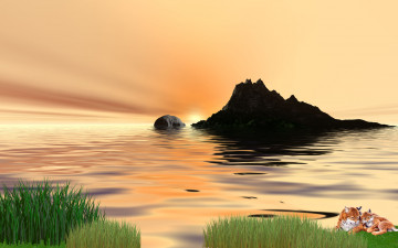 Картинка 3д графика animals животные