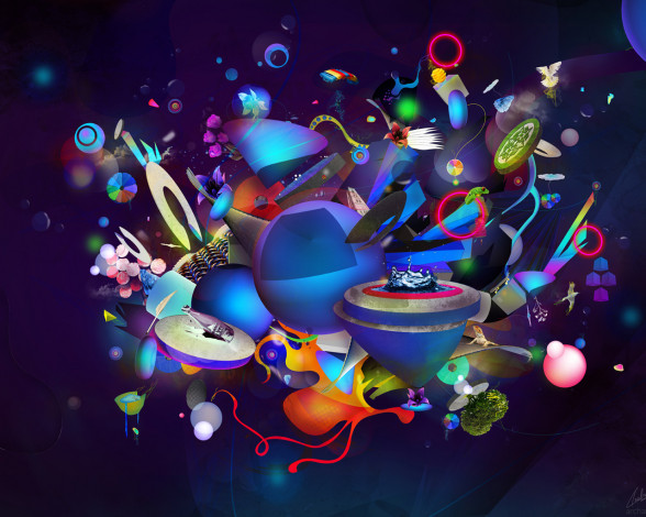 Обои картинки фото векторная, графика