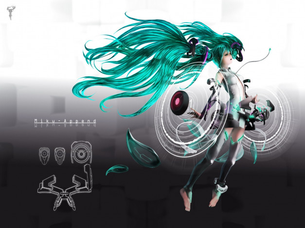 Обои картинки фото аниме, vocaloid
