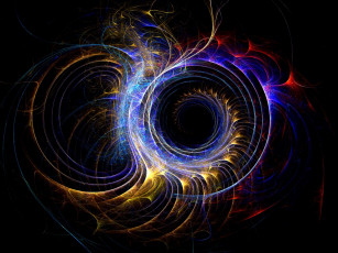 Картинка 3д графика fractal фракталы узор фон цвета