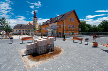 Картинка города улицы площади набережные австрия