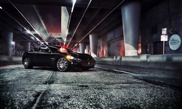 Картинка автомобили maserati мацерати дорога