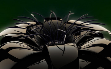 Картинка 3д графика flowers цветы цветок