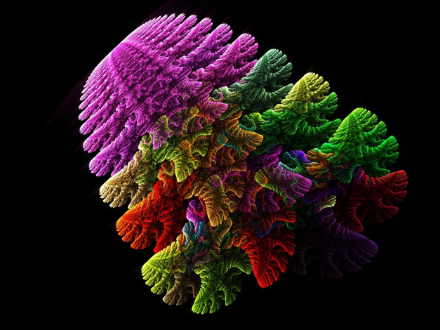 Обои картинки фото 3д, графика, fractal, фракталы, фон, цвета, узор