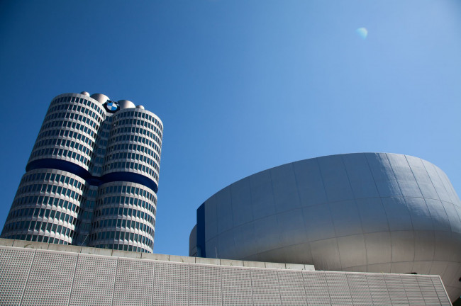 Обои картинки фото bmw, штаб, квартира, музей, города, здания, дома, мюнхен