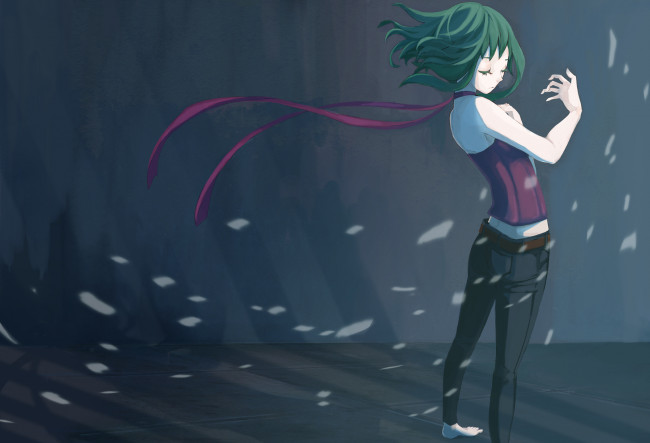 Обои картинки фото gumi, аниме, vocaloid