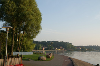 Картинка литва клайпедский уезд неринга нида города улицы площади набережные залив набережная